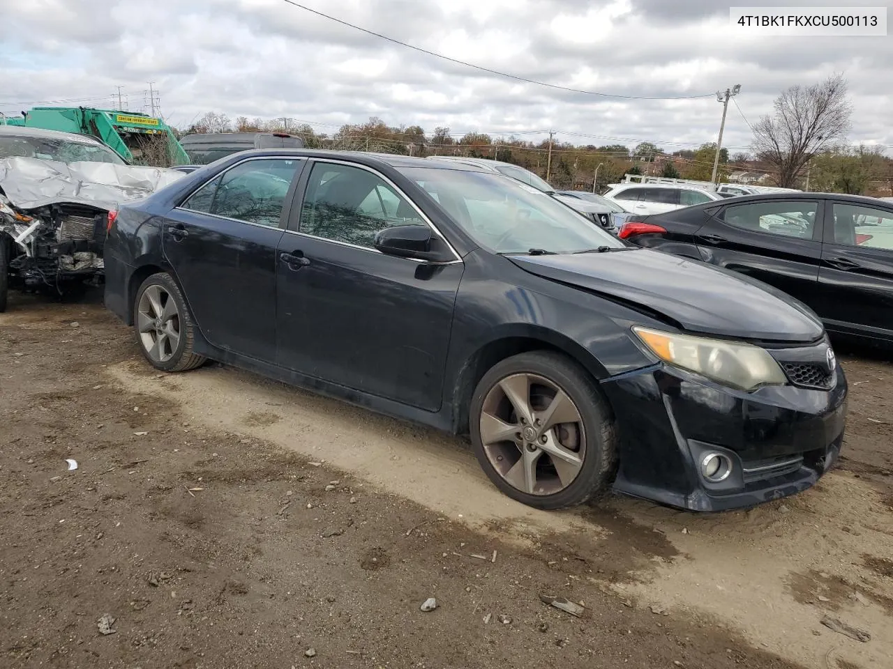 2012 Toyota Camry Se VIN: 4T1BK1FKXCU500113 Lot: 81270704