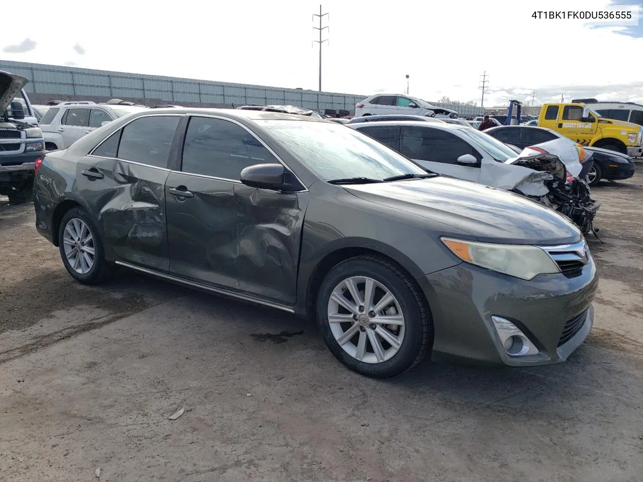 2013 Toyota Camry Se VIN: 4T1BK1FK0DU536555 Lot: 38955924