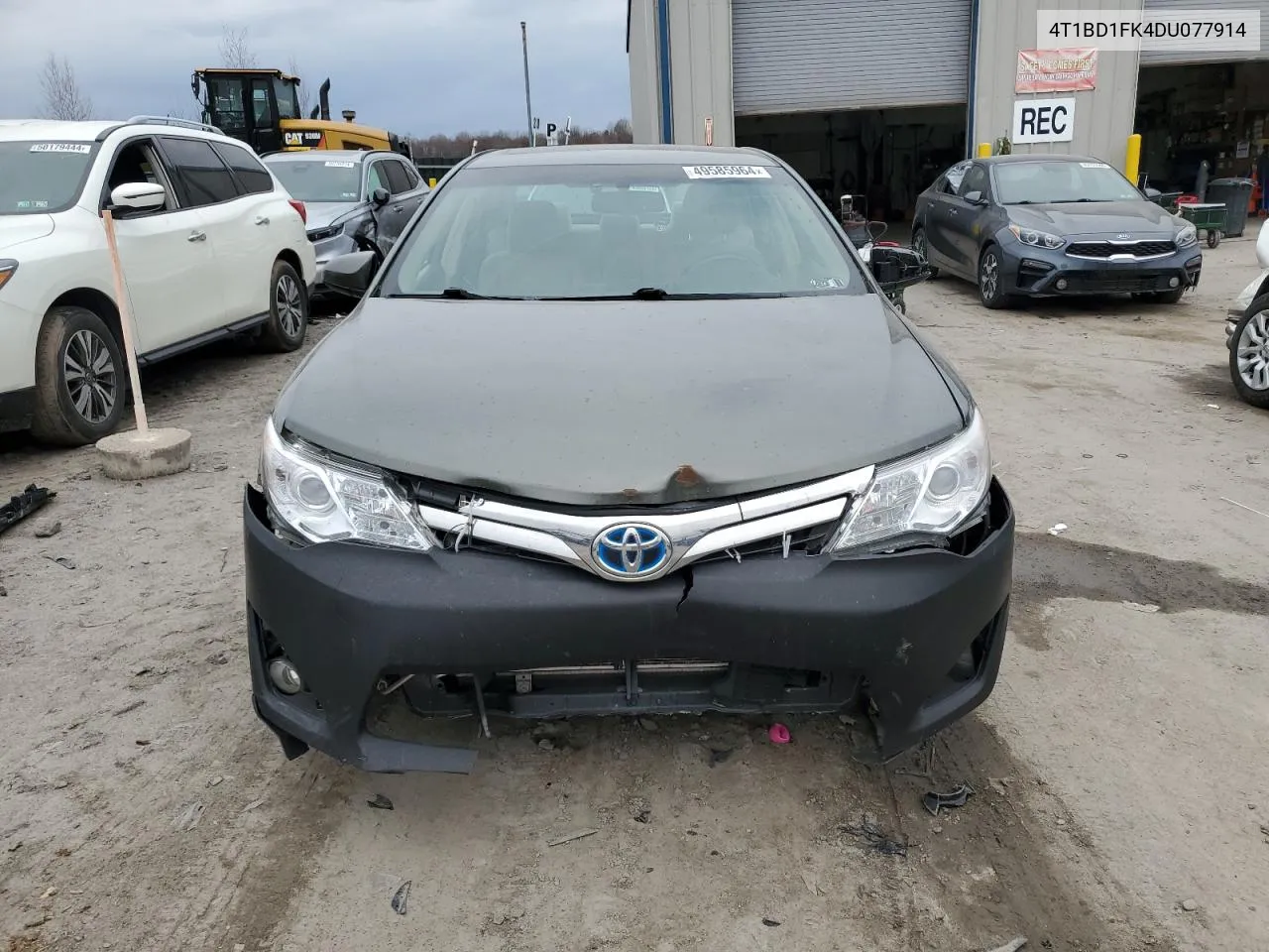 2013 Toyota Camry Hybrid VIN: 4T1BD1FK4DU077914 Lot: 49585964