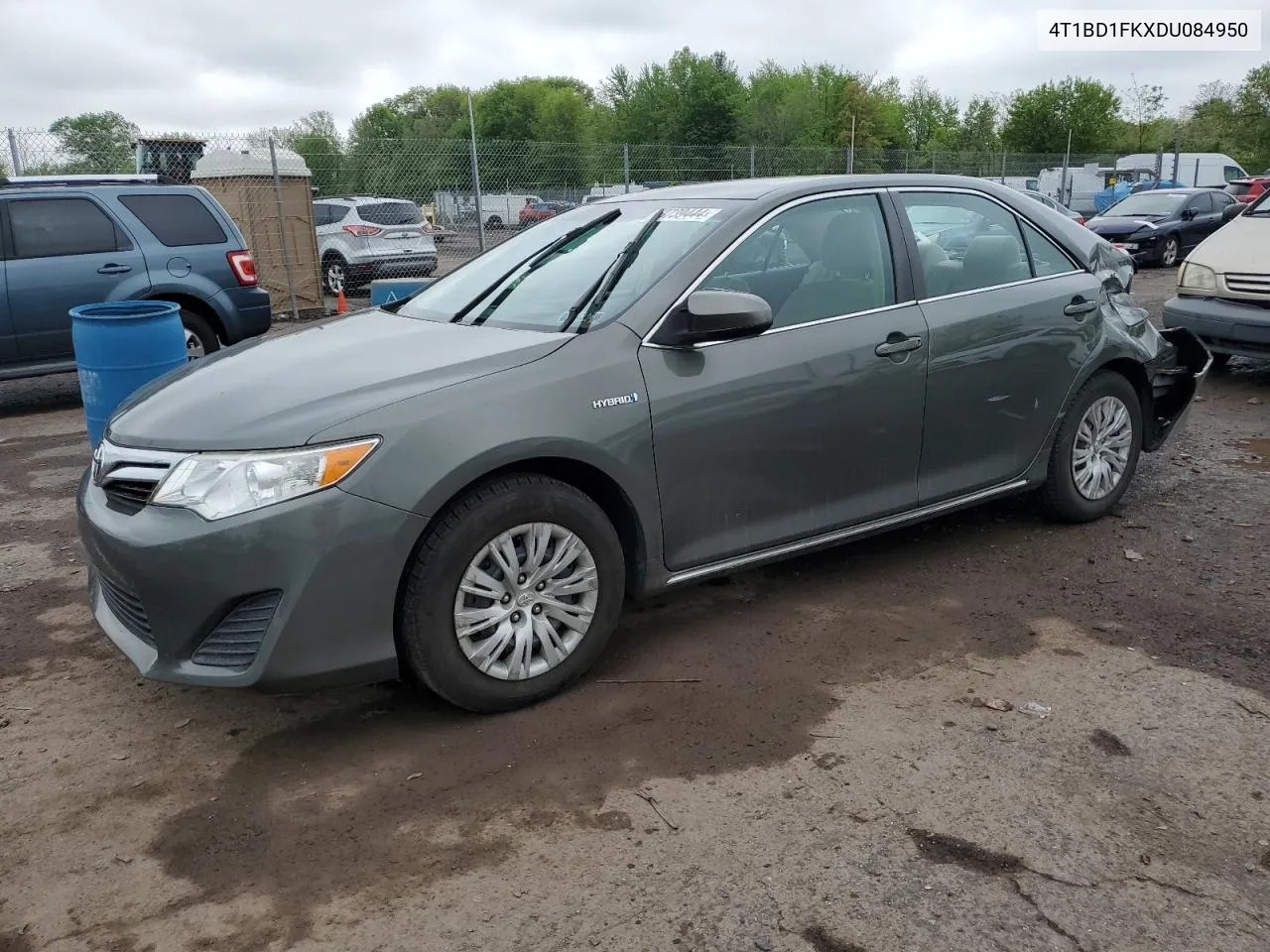 2013 Toyota Camry Hybrid VIN: 4T1BD1FKXDU084950 Lot: 53739444