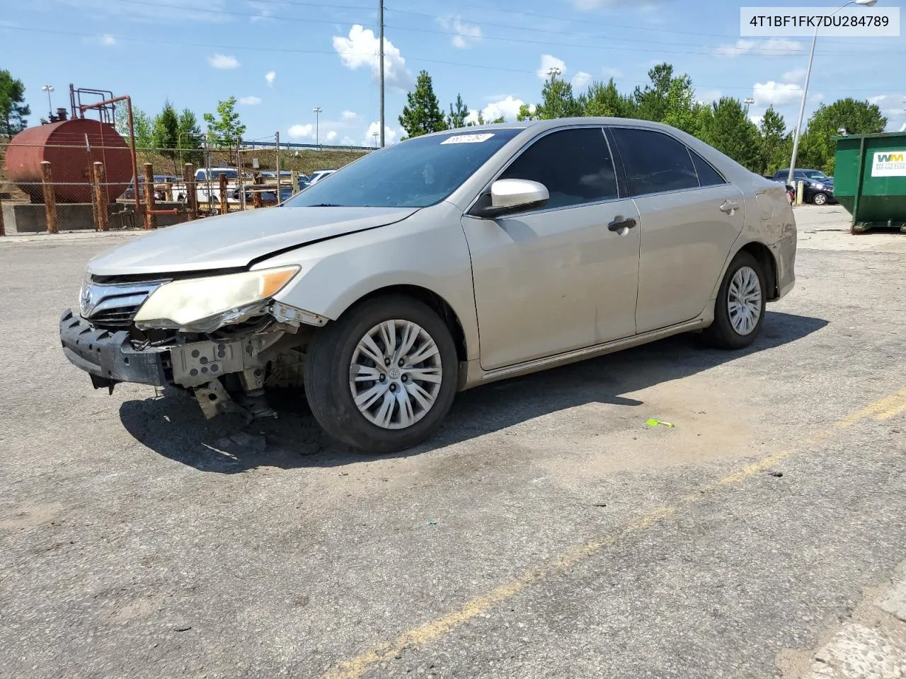 2013 Toyota Camry L VIN: 4T1BF1FK7DU284789 Lot: 56021264