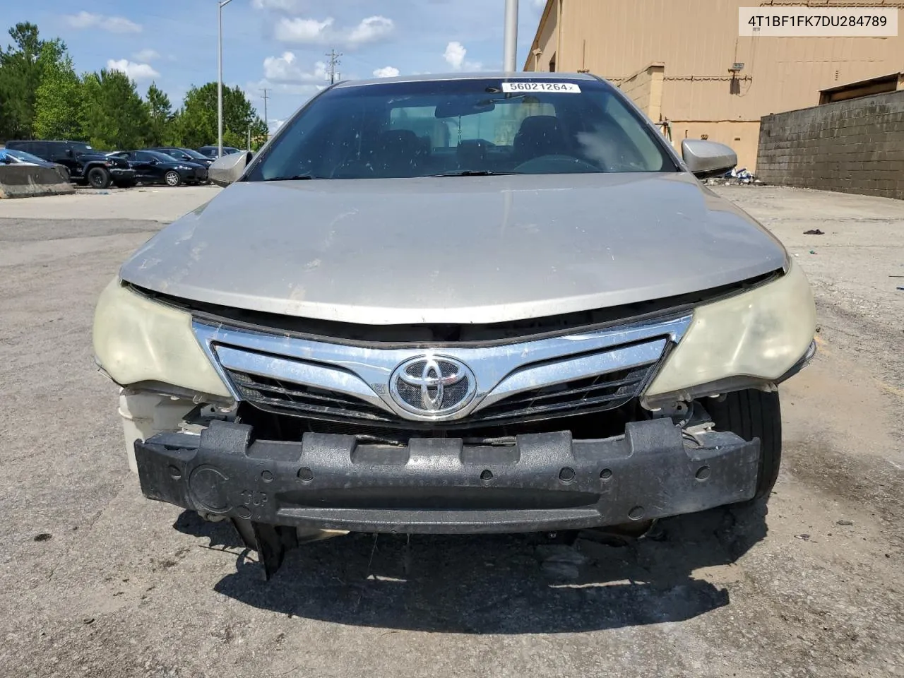 2013 Toyota Camry L VIN: 4T1BF1FK7DU284789 Lot: 56021264