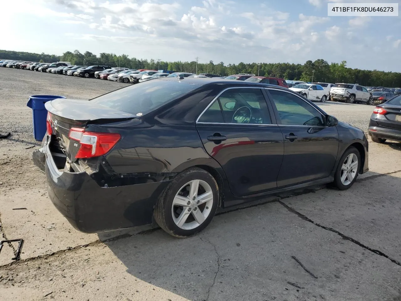 2013 Toyota Camry L VIN: 4T1BF1FK8DU646273 Lot: 57255474