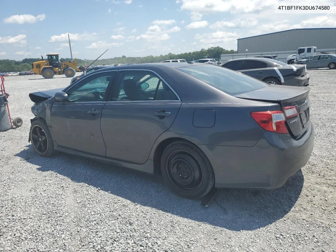 2013 Toyota Camry L VIN: 4T1BF1FK3DU674580 Lot: 57273134