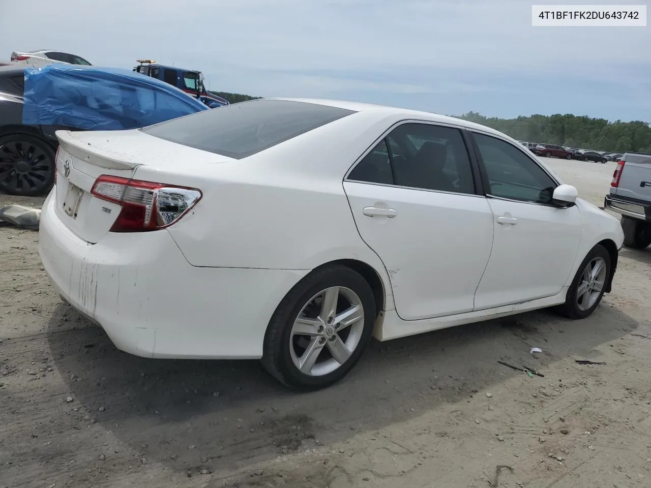 2013 Toyota Camry L VIN: 4T1BF1FK2DU643742 Lot: 57288974