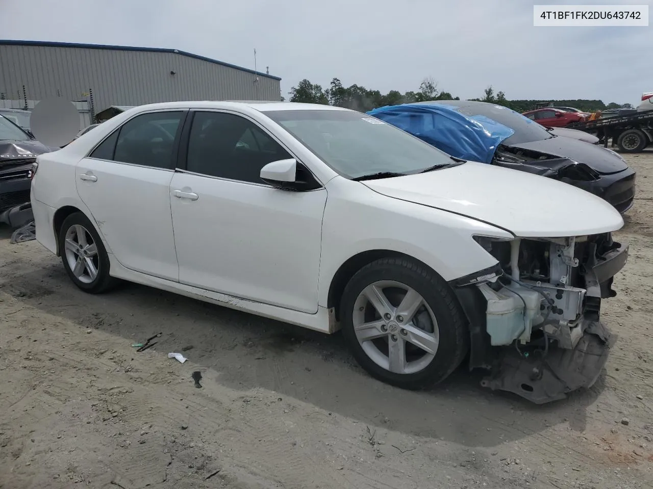 2013 Toyota Camry L VIN: 4T1BF1FK2DU643742 Lot: 57288974