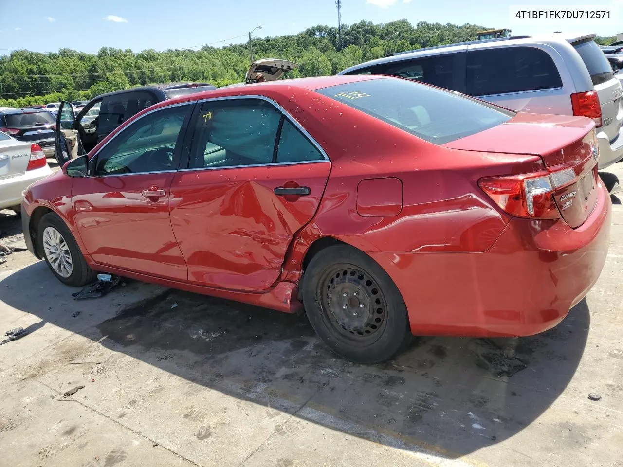 2013 Toyota Camry L VIN: 4T1BF1FK7DU712571 Lot: 58230154