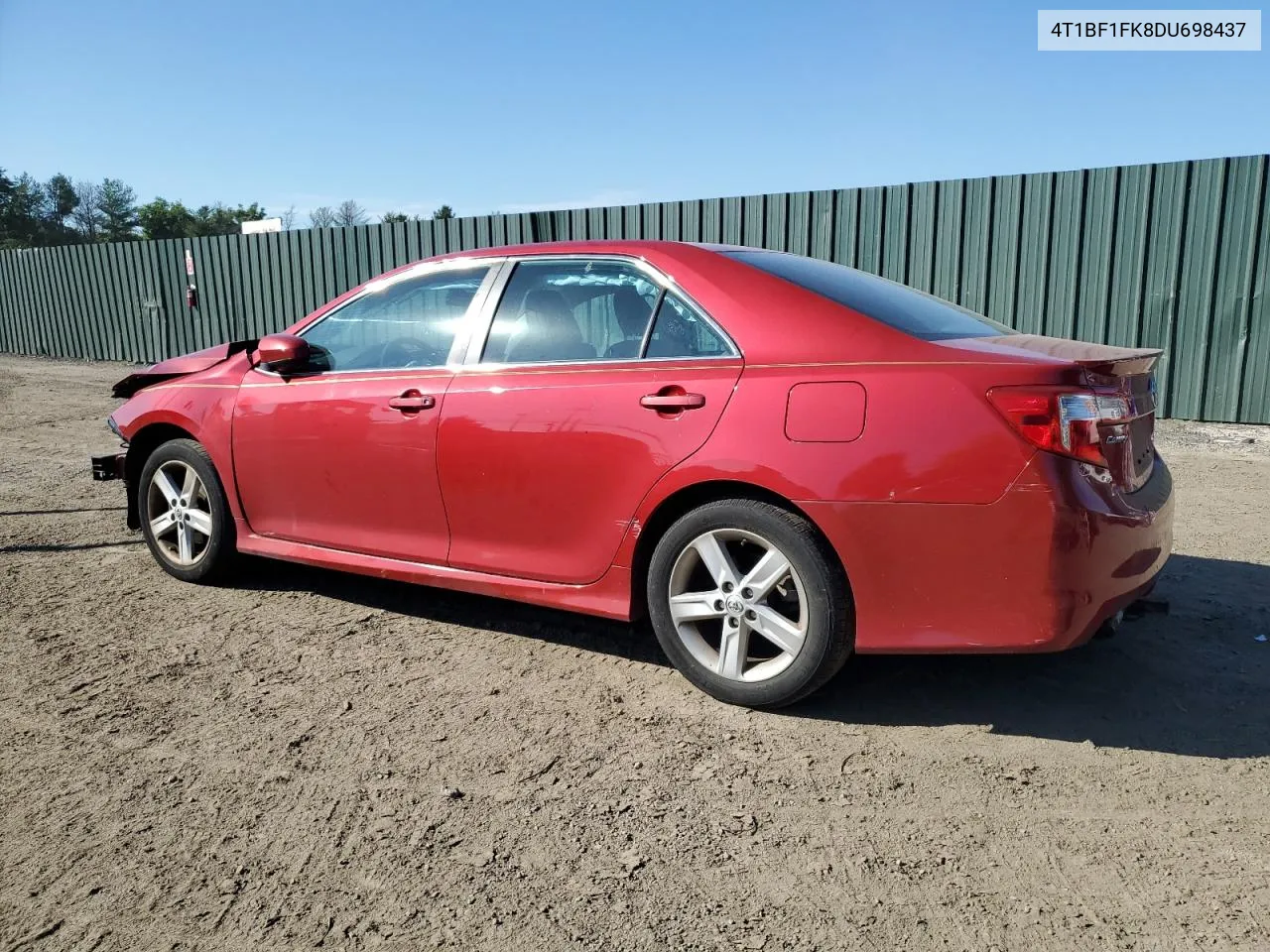 2013 Toyota Camry L VIN: 4T1BF1FK8DU698437 Lot: 59057724