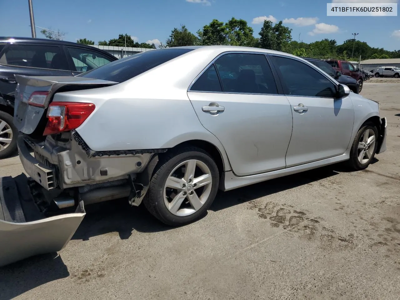 2013 Toyota Camry L VIN: 4T1BF1FK6DU251802 Lot: 59971824