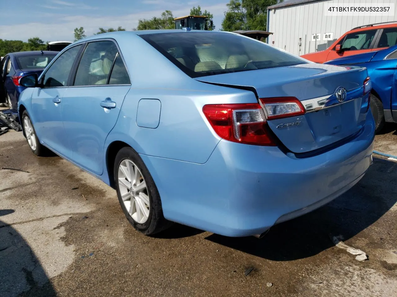 2013 Toyota Camry Se VIN: 4T1BK1FK9DU532357 Lot: 60117314