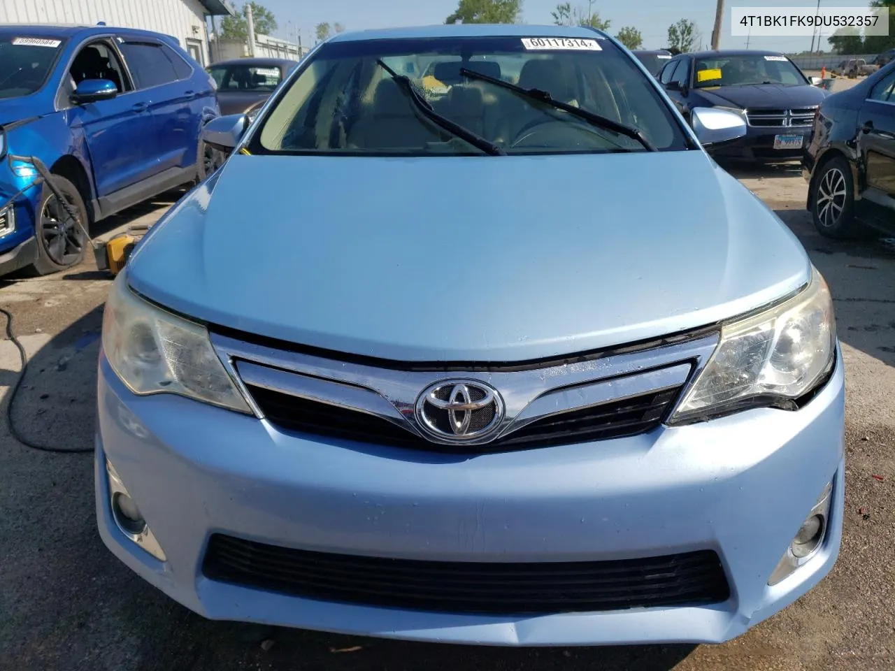 2013 Toyota Camry Se VIN: 4T1BK1FK9DU532357 Lot: 60117314