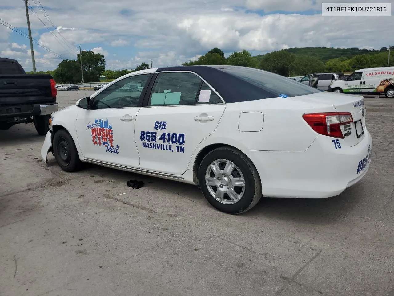 2013 Toyota Camry L VIN: 4T1BF1FK1DU721816 Lot: 61011984