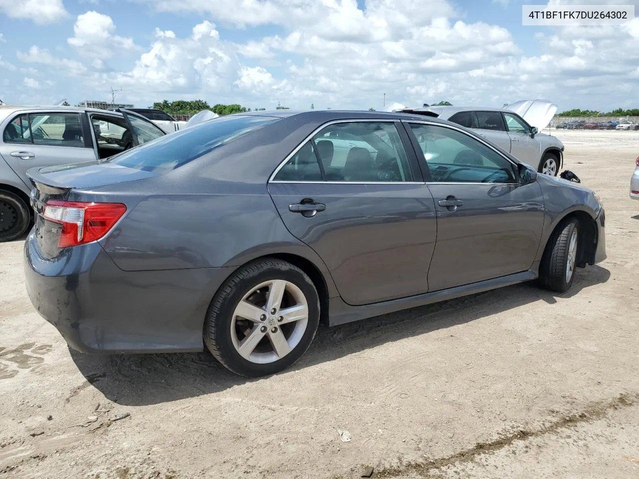 2013 Toyota Camry L VIN: 4T1BF1FK7DU264302 Lot: 61369104