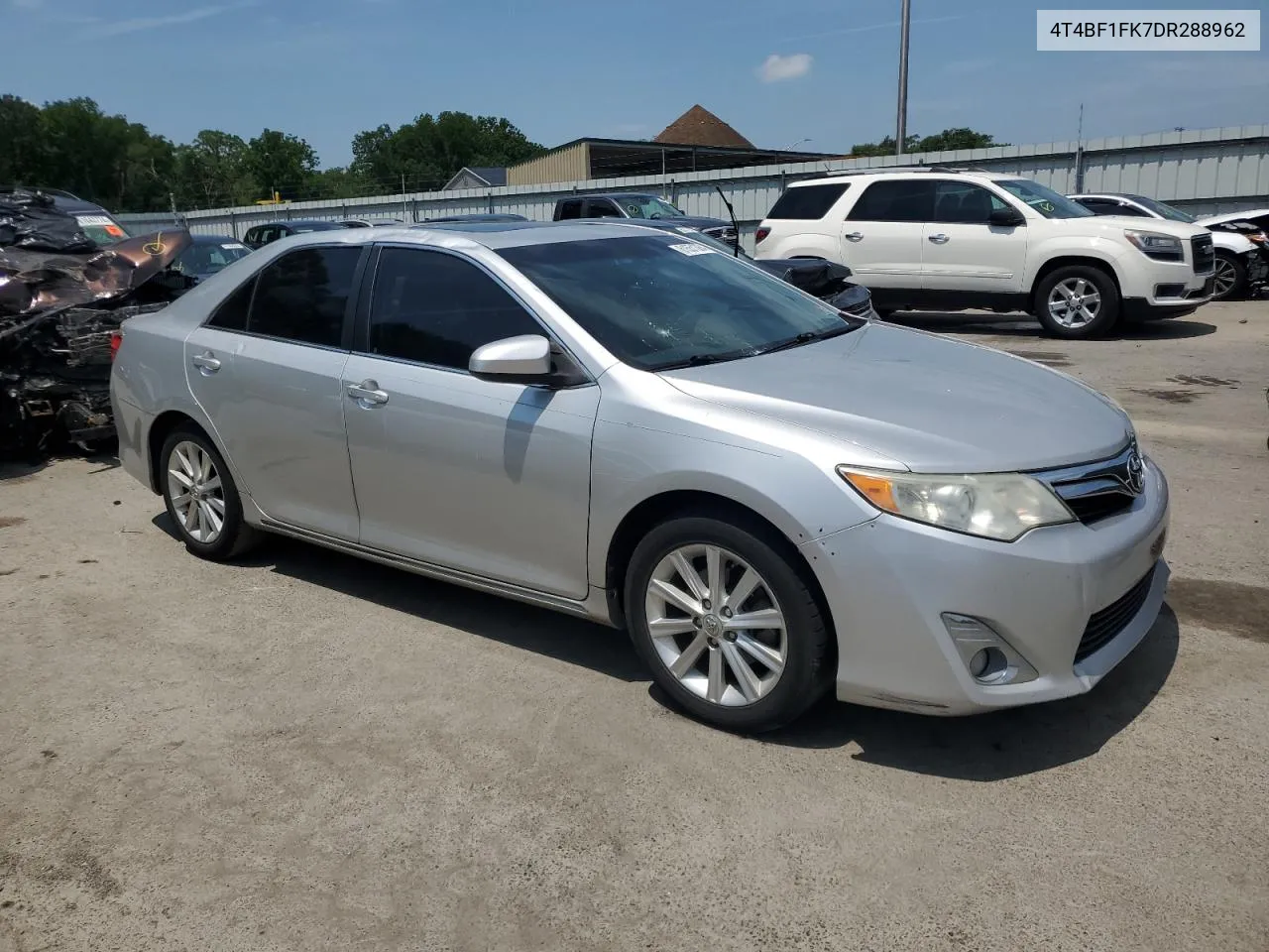 2013 Toyota Camry L VIN: 4T4BF1FK7DR288962 Lot: 61551384