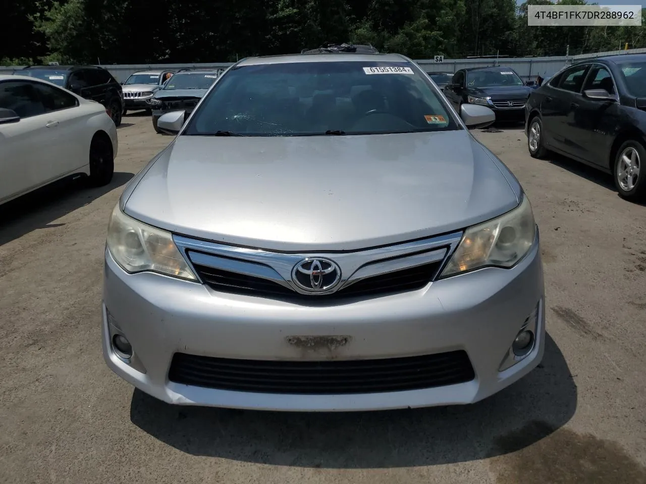 2013 Toyota Camry L VIN: 4T4BF1FK7DR288962 Lot: 61551384