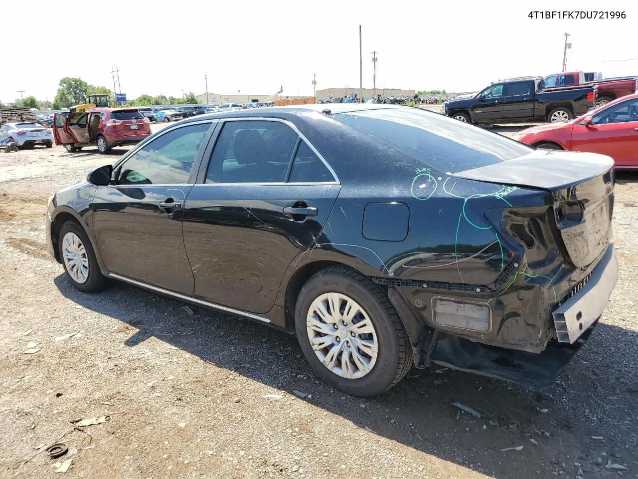 2013 Toyota Camry L VIN: 4T1BF1FK7DU721996 Lot: 62072424