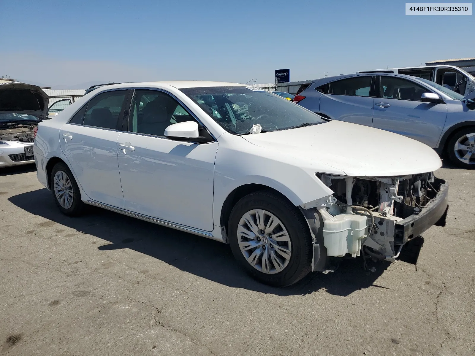 2013 Toyota Camry L VIN: 4T4BF1FK3DR335310 Lot: 62557014