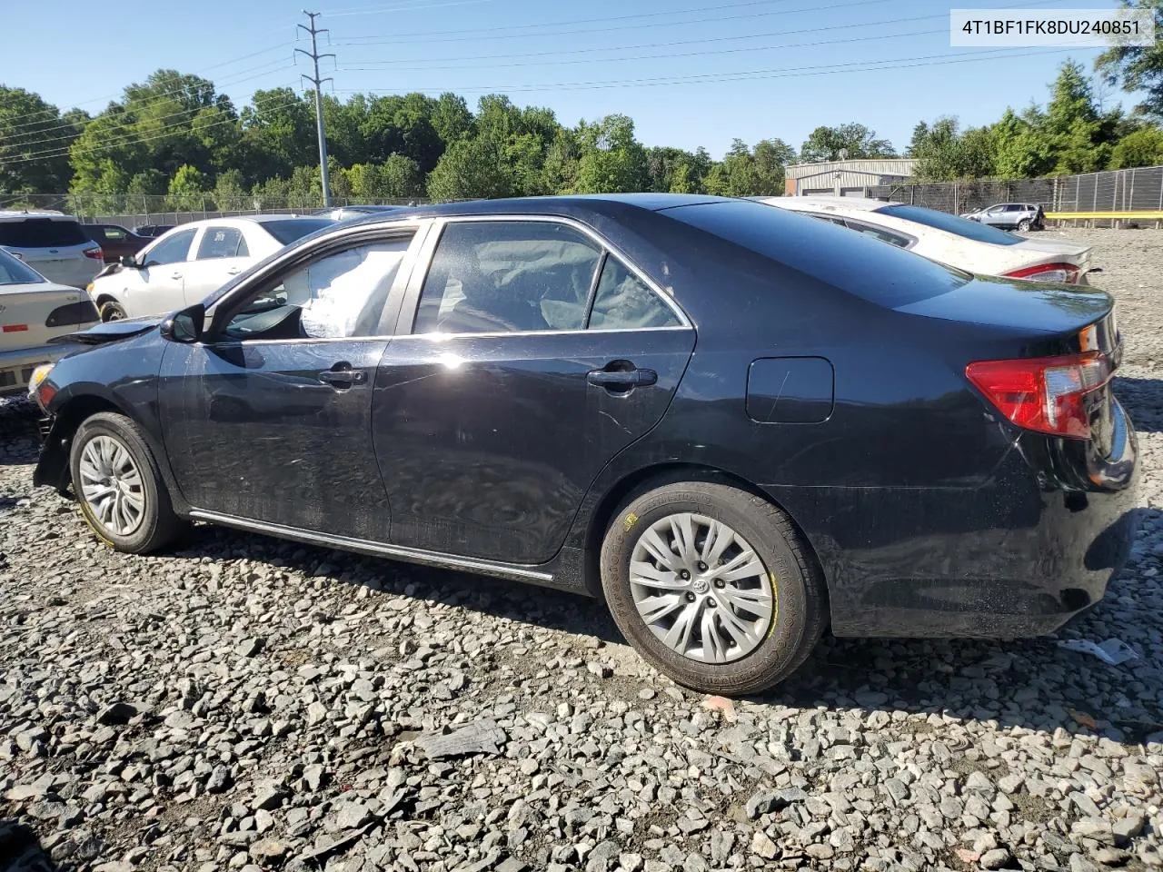 2013 Toyota Camry L VIN: 4T1BF1FK8DU240851 Lot: 62748914