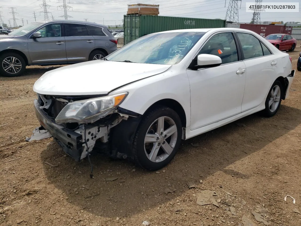 2013 Toyota Camry L VIN: 4T1BF1FK1DU287803 Lot: 63393054