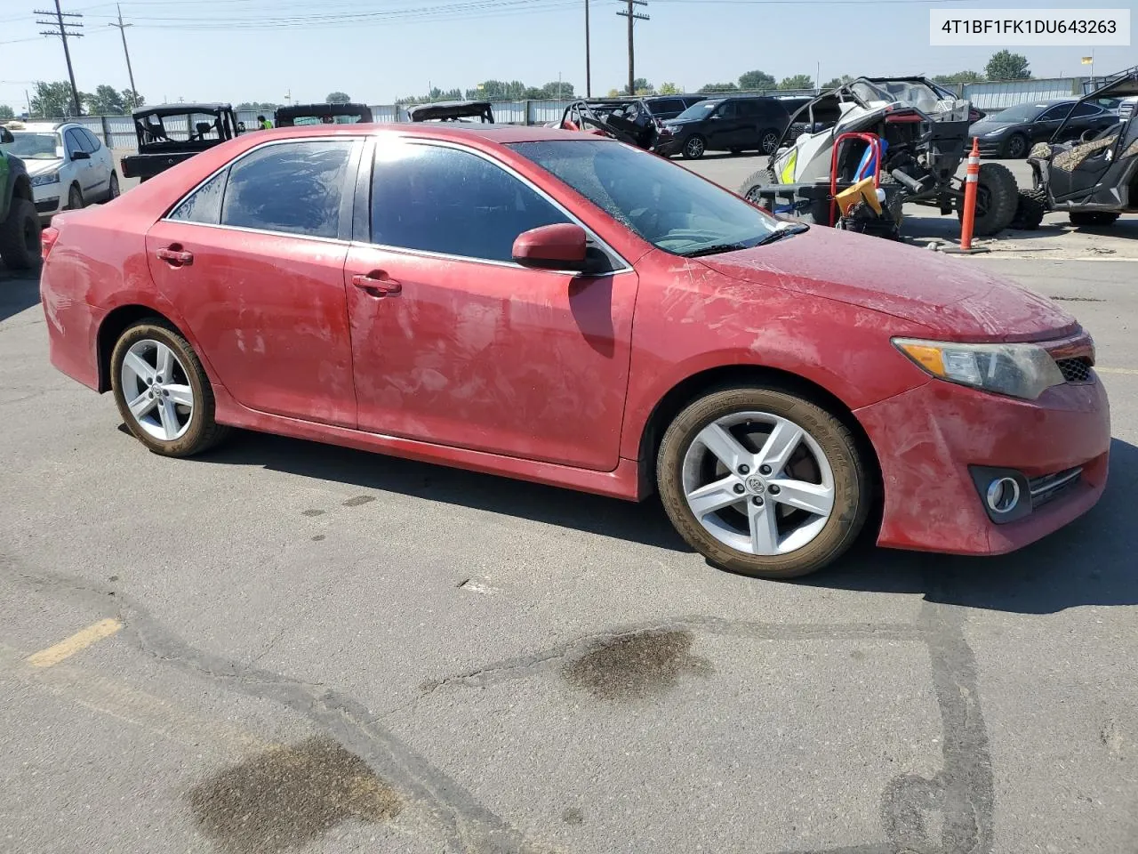 2013 Toyota Camry L VIN: 4T1BF1FK1DU643263 Lot: 63813254