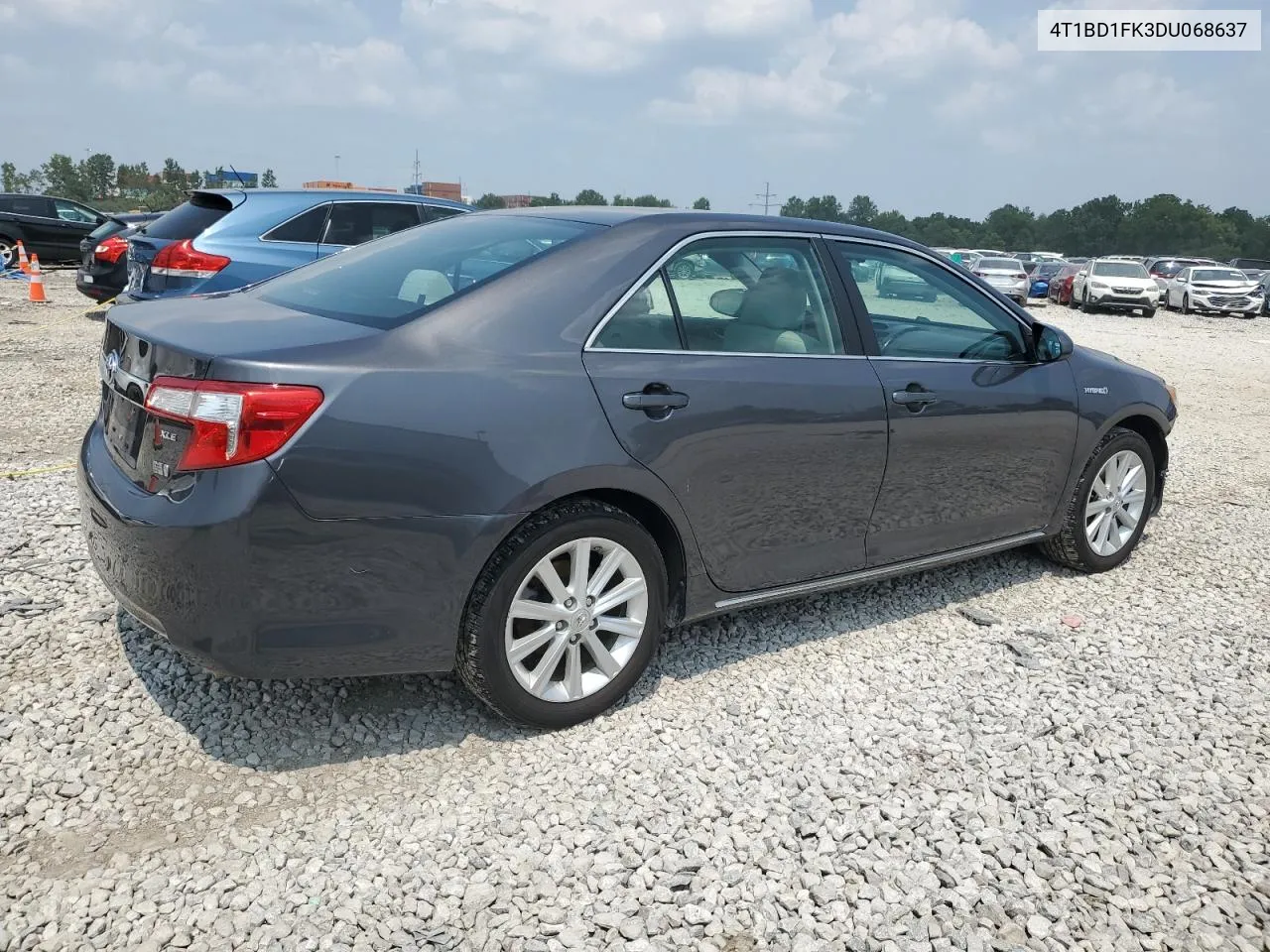 2013 Toyota Camry Hybrid VIN: 4T1BD1FK3DU068637 Lot: 64571674