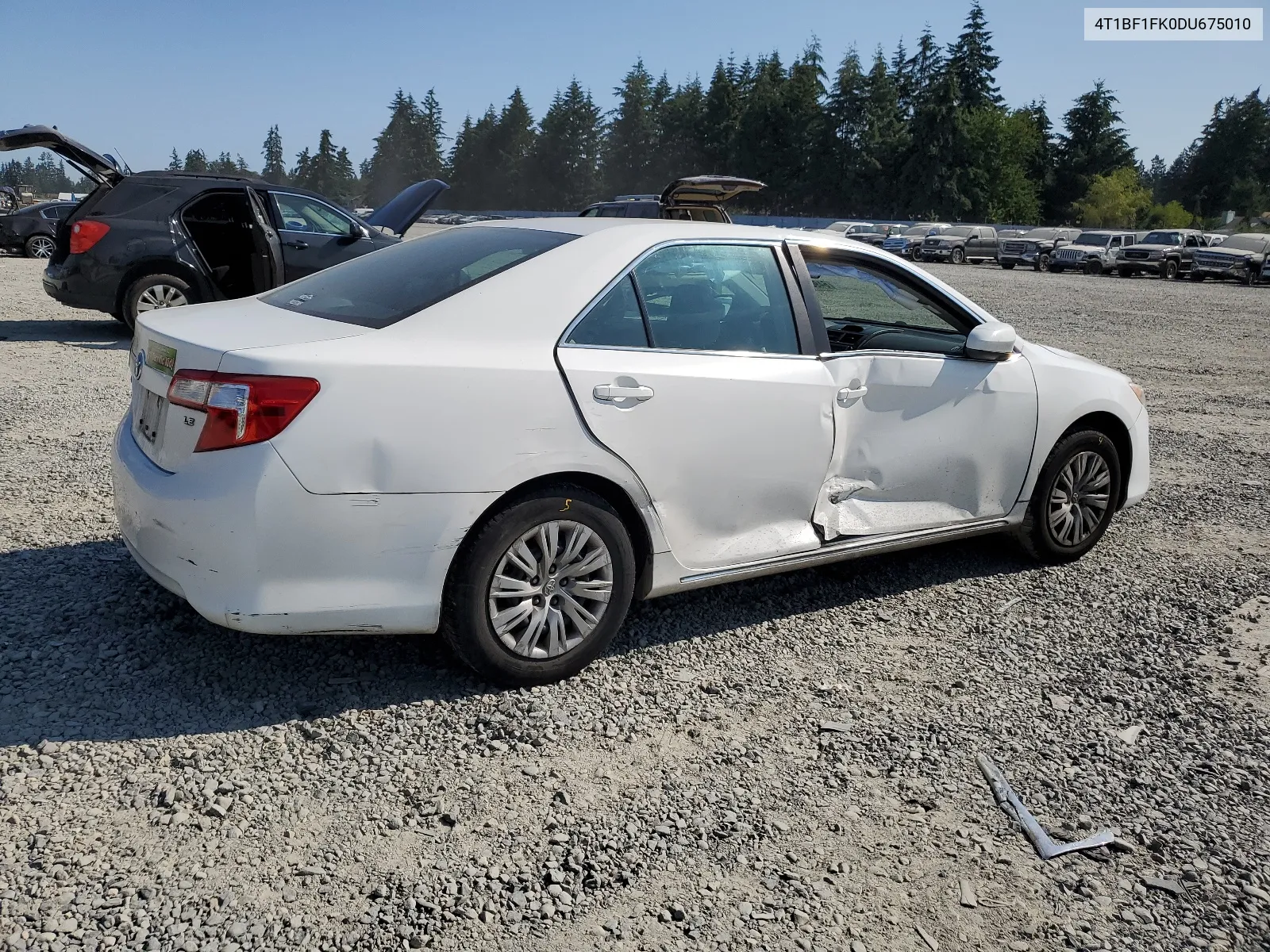 2013 Toyota Camry L VIN: 4T1BF1FK0DU675010 Lot: 64901624