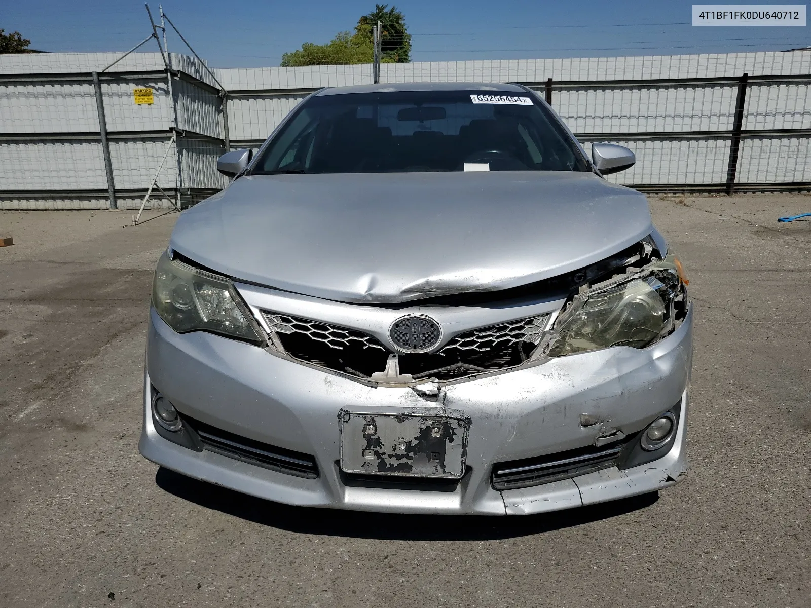 2013 Toyota Camry L VIN: 4T1BF1FK0DU640712 Lot: 65256454