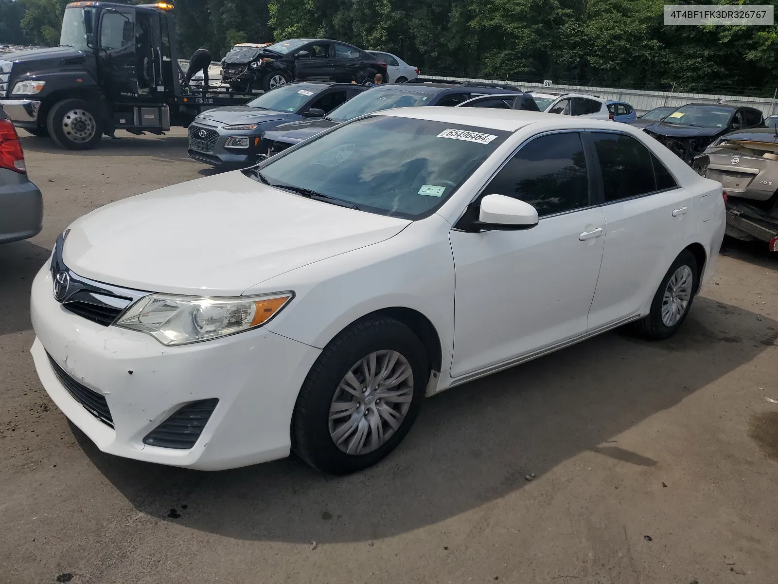 2013 Toyota Camry L VIN: 4T4BF1FK3DR326767 Lot: 65496464