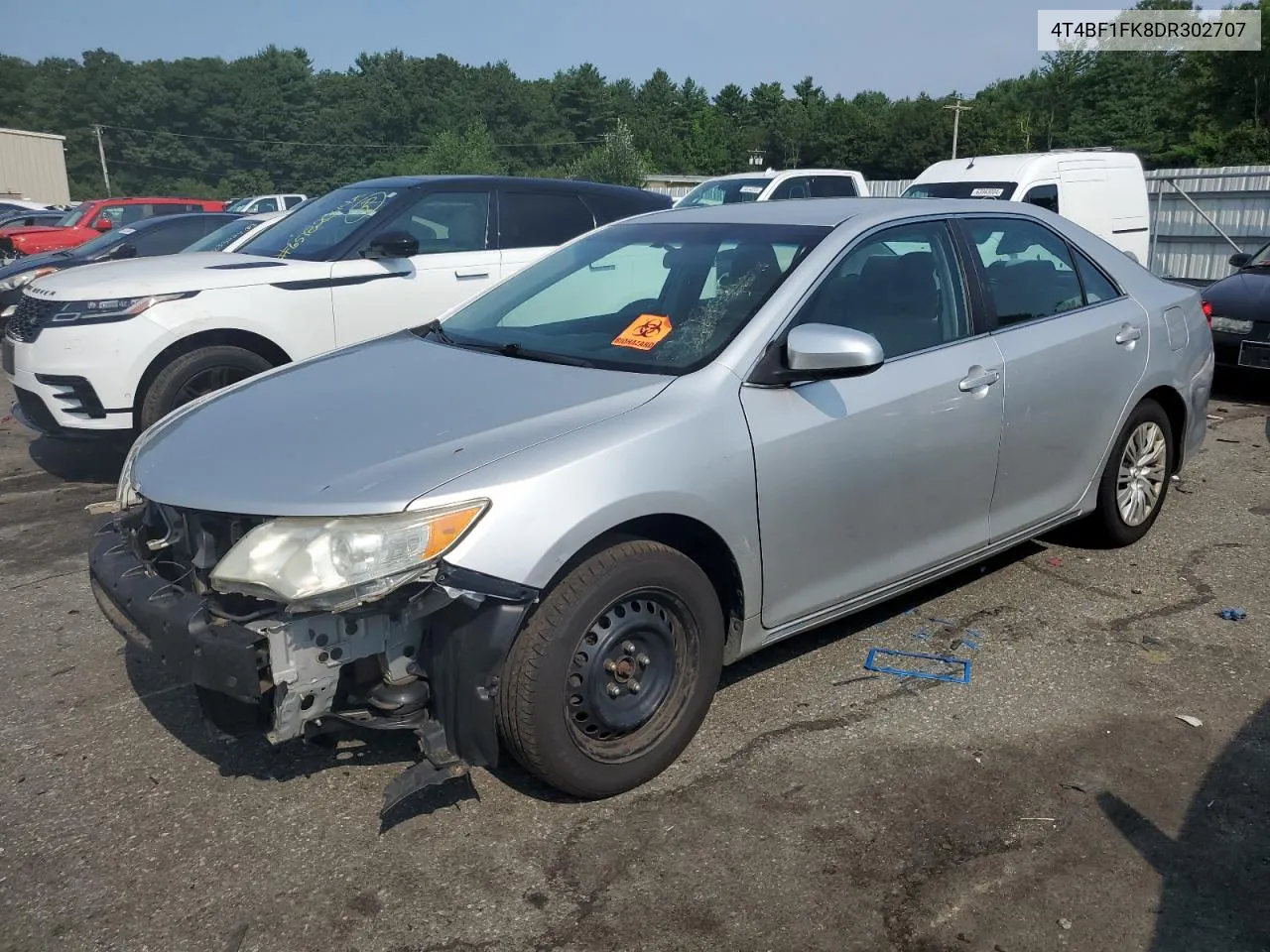 2013 Toyota Camry L VIN: 4T4BF1FK8DR302707 Lot: 65581684