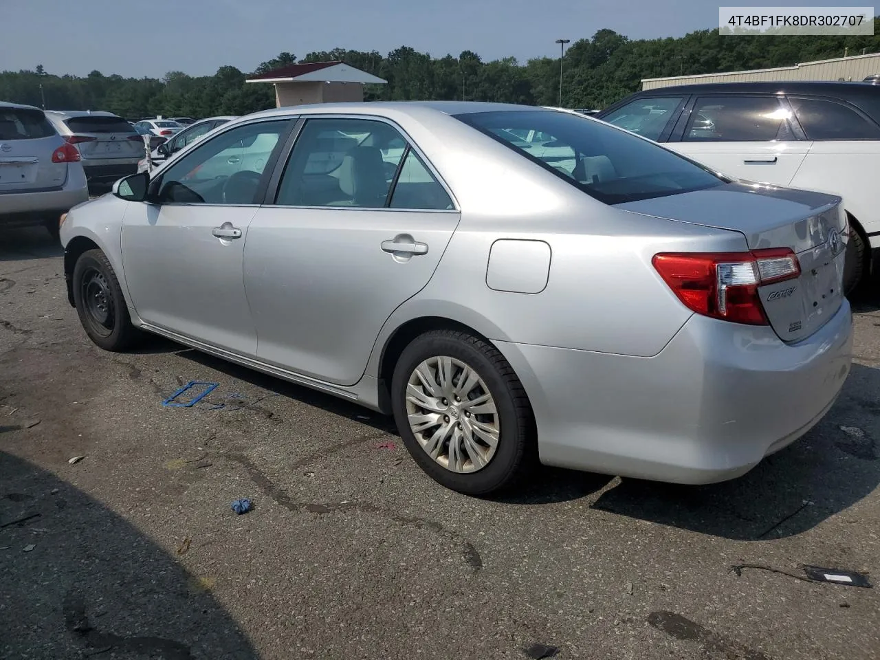 2013 Toyota Camry L VIN: 4T4BF1FK8DR302707 Lot: 65581684