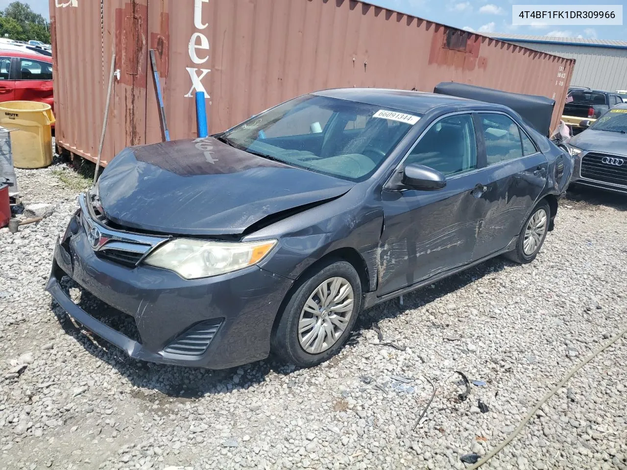 2013 Toyota Camry L VIN: 4T4BF1FK1DR309966 Lot: 66091344