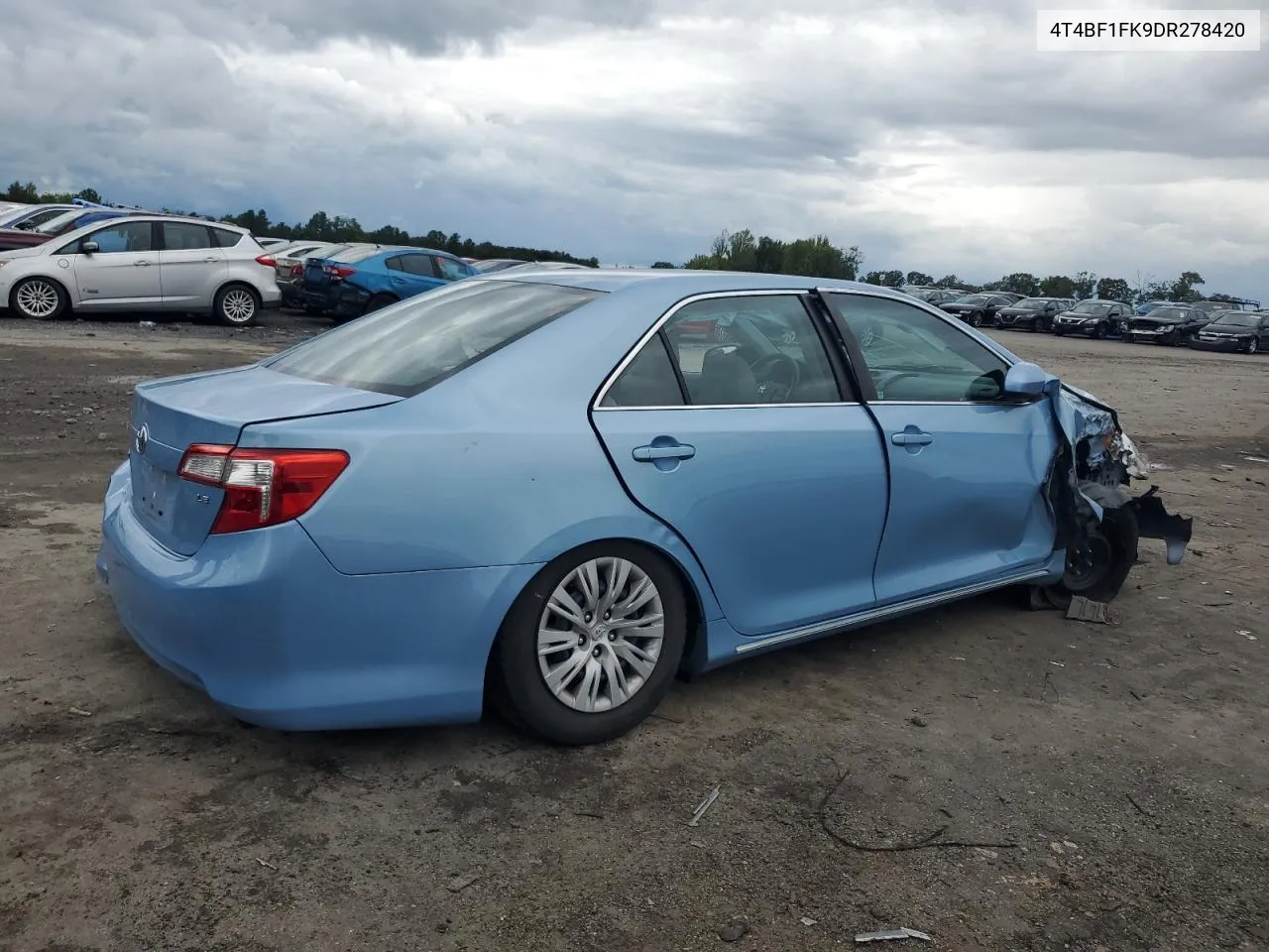 4T4BF1FK9DR278420 2013 Toyota Camry L