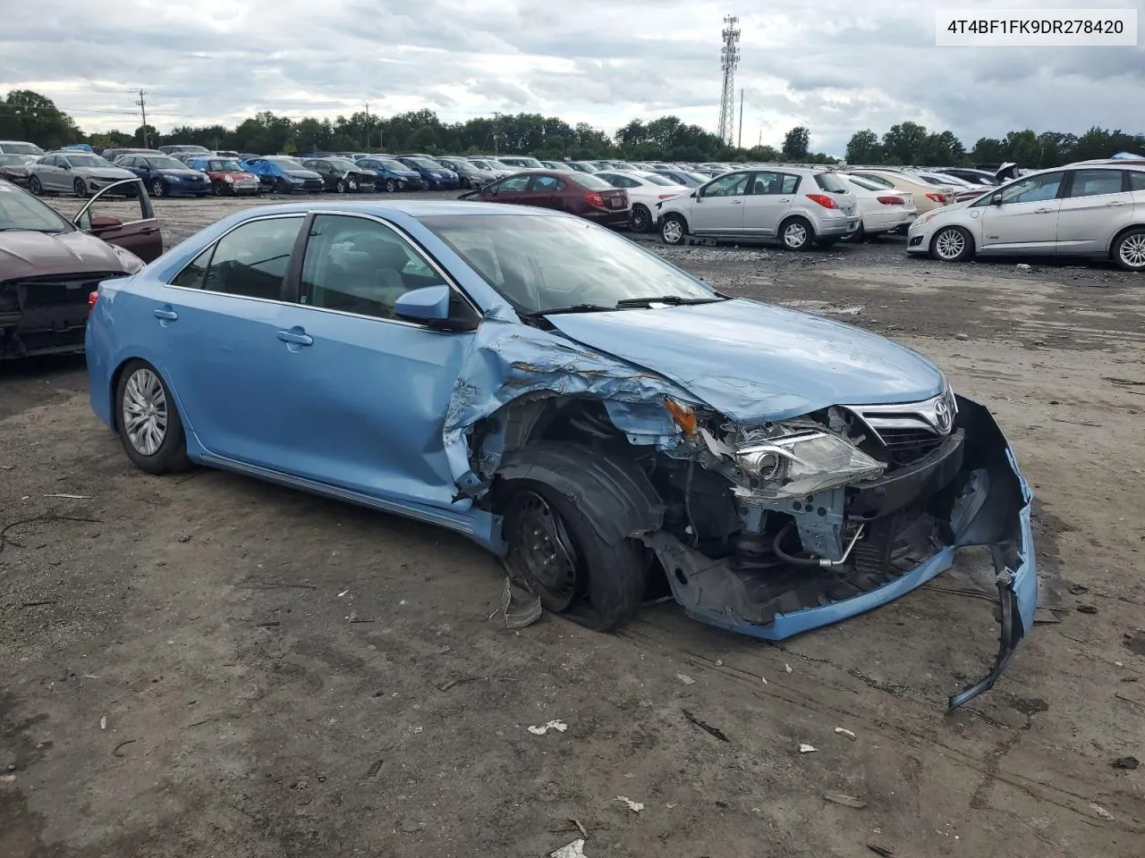 2013 Toyota Camry L VIN: 4T4BF1FK9DR278420 Lot: 66670514