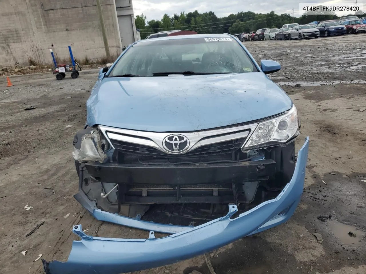 4T4BF1FK9DR278420 2013 Toyota Camry L