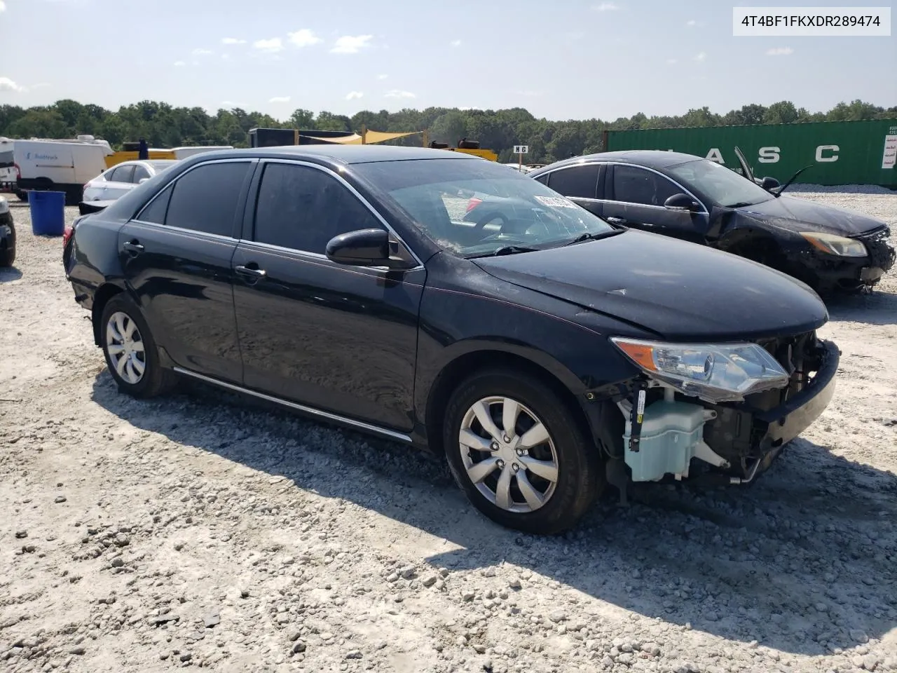 4T4BF1FKXDR289474 2013 Toyota Camry L