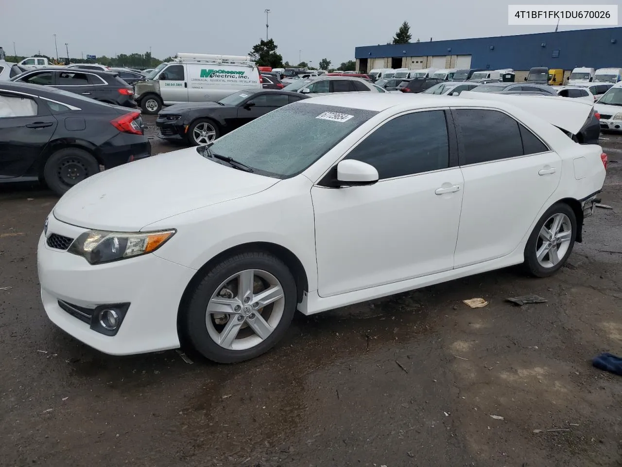 2013 Toyota Camry L VIN: 4T1BF1FK1DU670026 Lot: 67729654