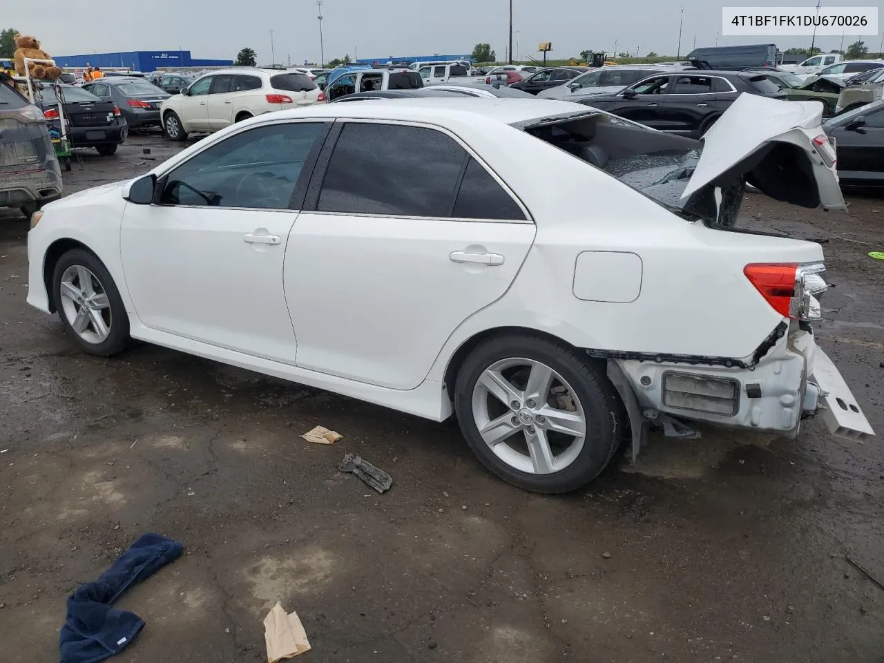 2013 Toyota Camry L VIN: 4T1BF1FK1DU670026 Lot: 67729654