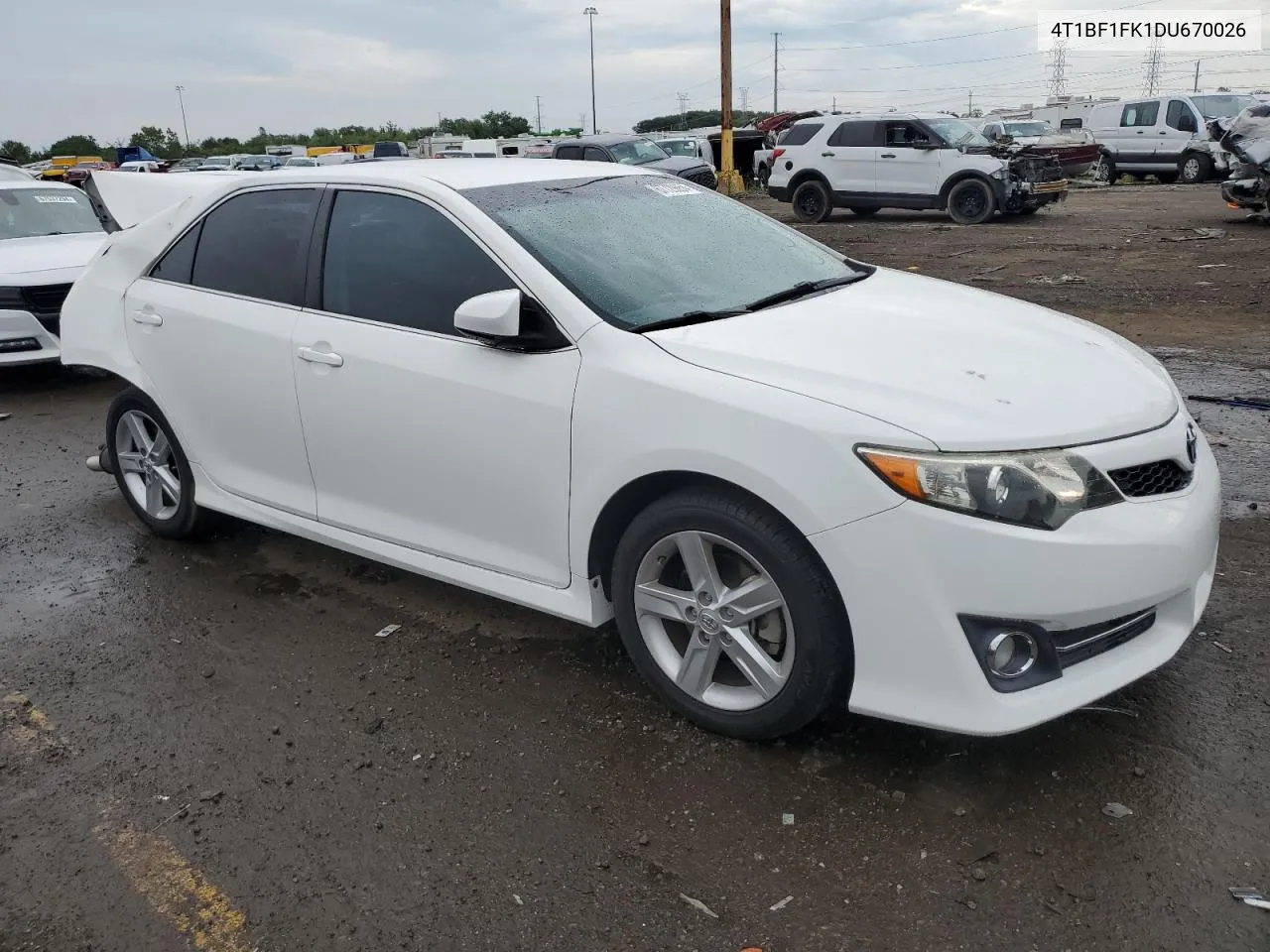 4T1BF1FK1DU670026 2013 Toyota Camry L