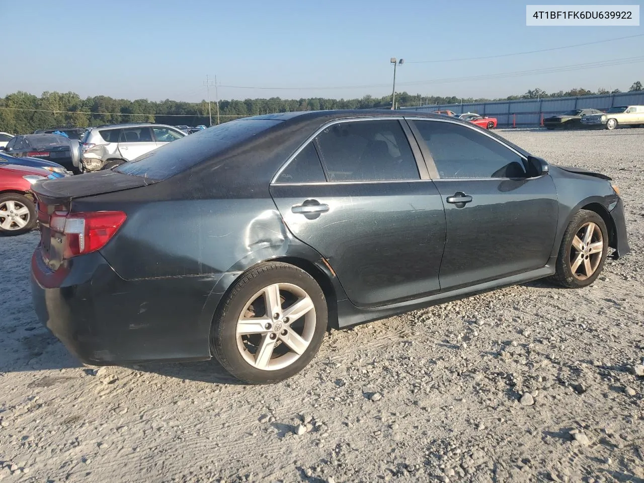 2013 Toyota Camry L VIN: 4T1BF1FK6DU639922 Lot: 68017484