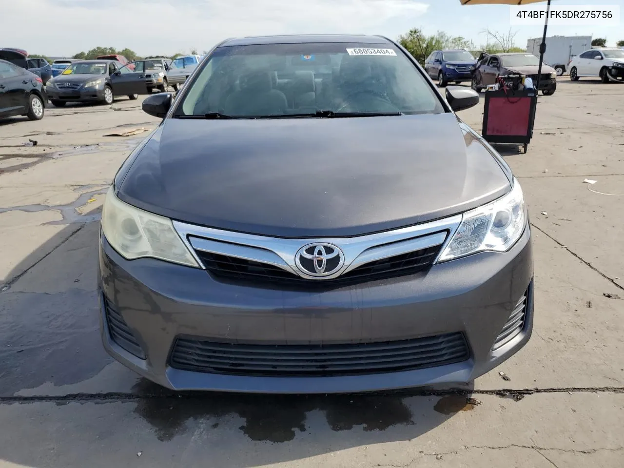 2013 Toyota Camry L VIN: 4T4BF1FK5DR275756 Lot: 68053404