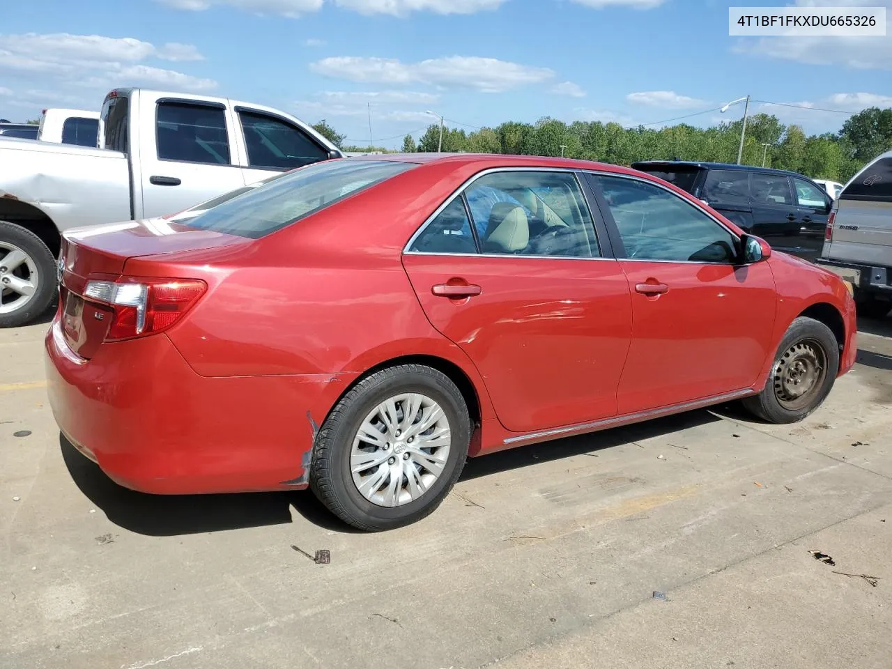 4T1BF1FKXDU665326 2013 Toyota Camry L