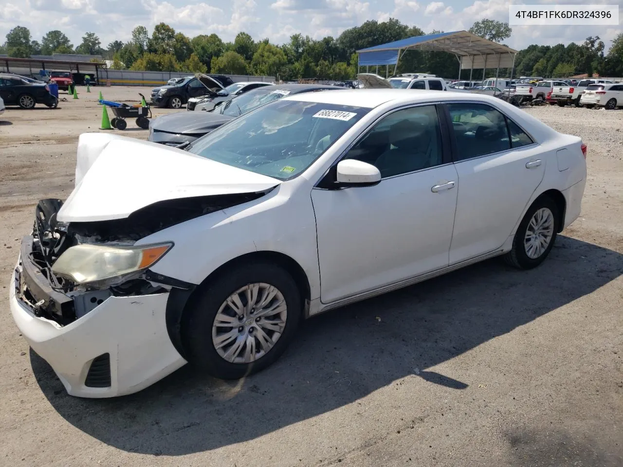 4T4BF1FK6DR324396 2013 Toyota Camry L