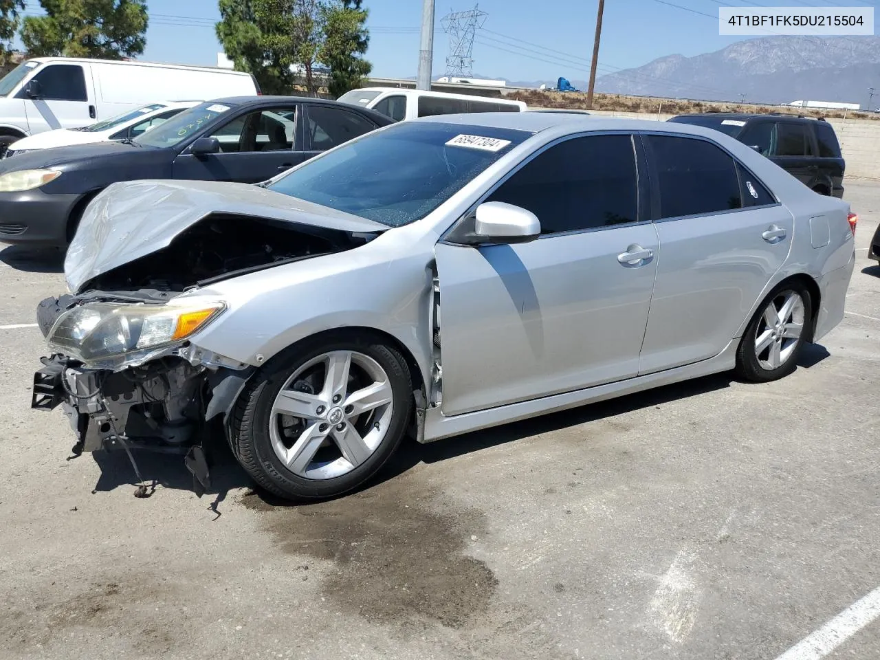 2013 Toyota Camry L VIN: 4T1BF1FK5DU215504 Lot: 68947304