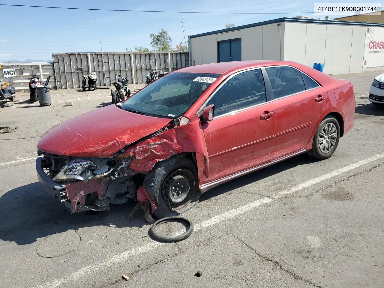 2013 Toyota Camry L VIN: 4T4BF1FK9DR301744 Lot: 68949154