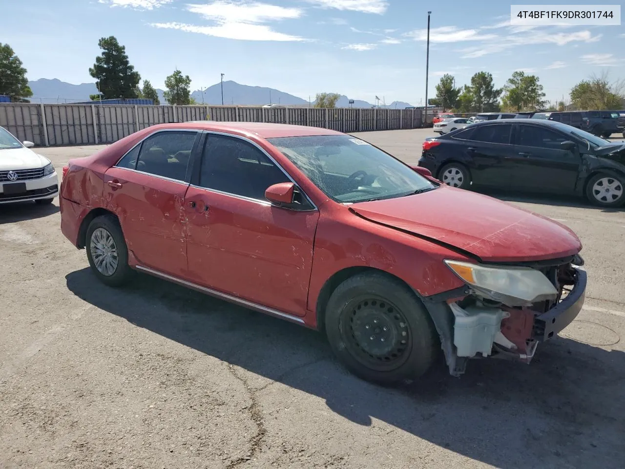 4T4BF1FK9DR301744 2013 Toyota Camry L