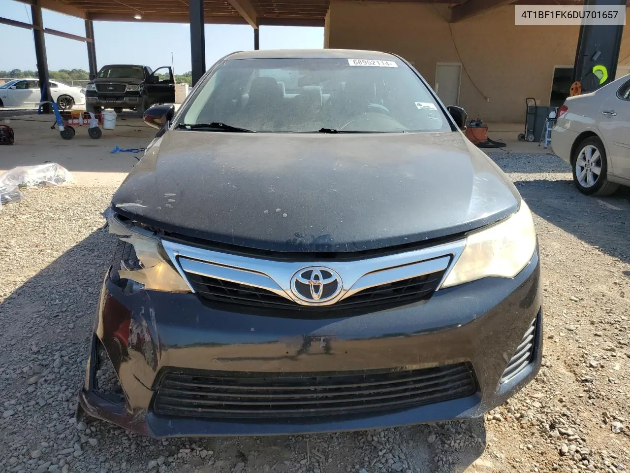 2013 Toyota Camry L VIN: 4T1BF1FK6DU701657 Lot: 68952114