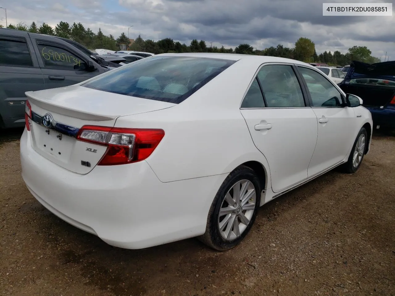 4T1BD1FK2DU085851 2013 Toyota Camry Hybrid