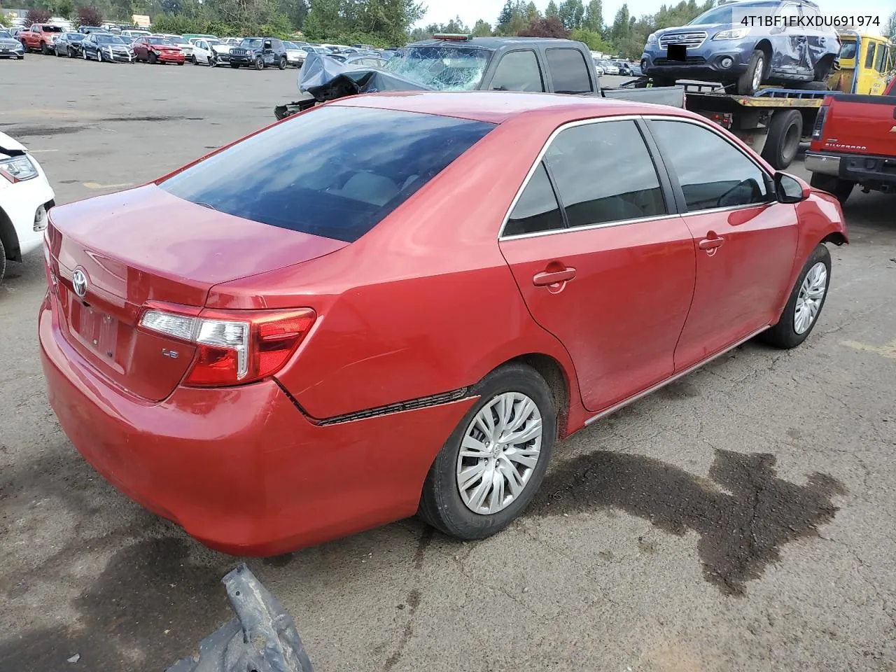 4T1BF1FKXDU691974 2013 Toyota Camry L