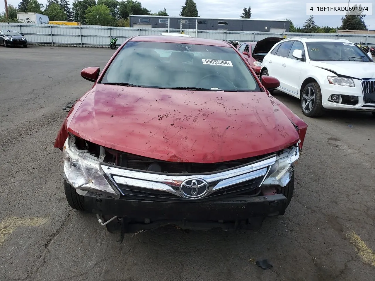 2013 Toyota Camry L VIN: 4T1BF1FKXDU691974 Lot: 69095364