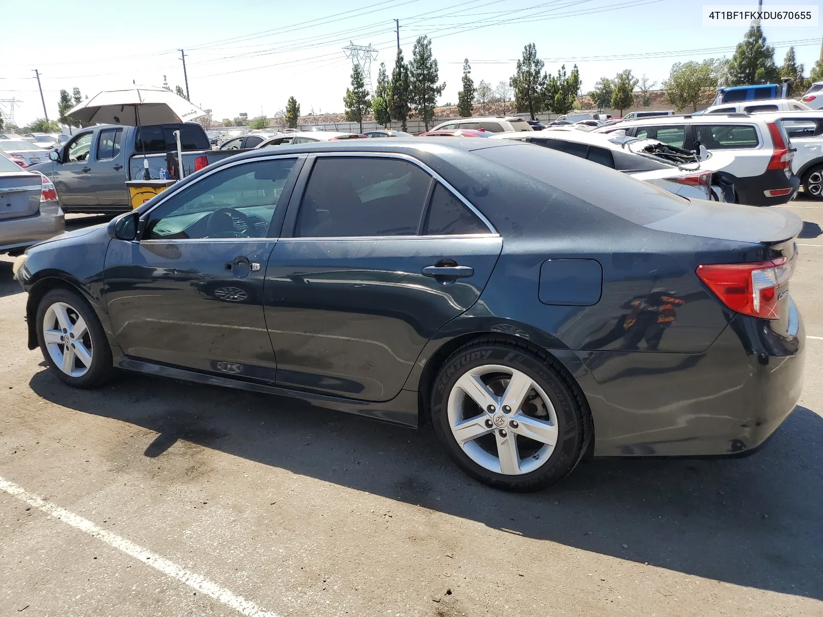 2013 Toyota Camry L VIN: 4T1BF1FKXDU670655 Lot: 69109924